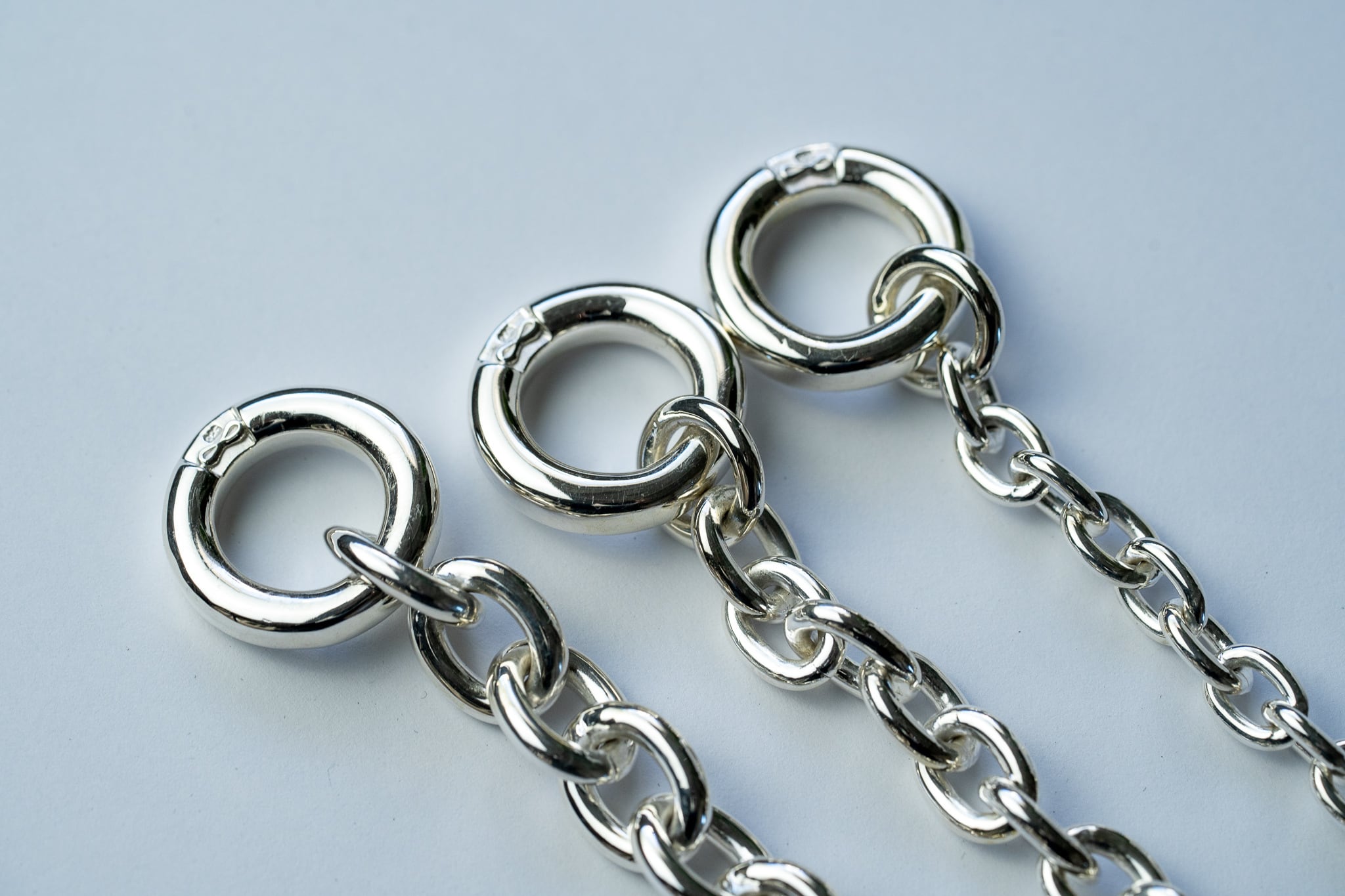 BN-034 Hook connect bracelet (Medium) | WAKAN SILVER SMITH online