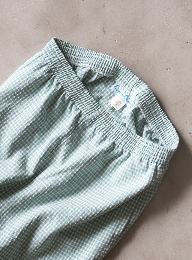 "Draper's & Damon's" 1980s Gingham easy pants