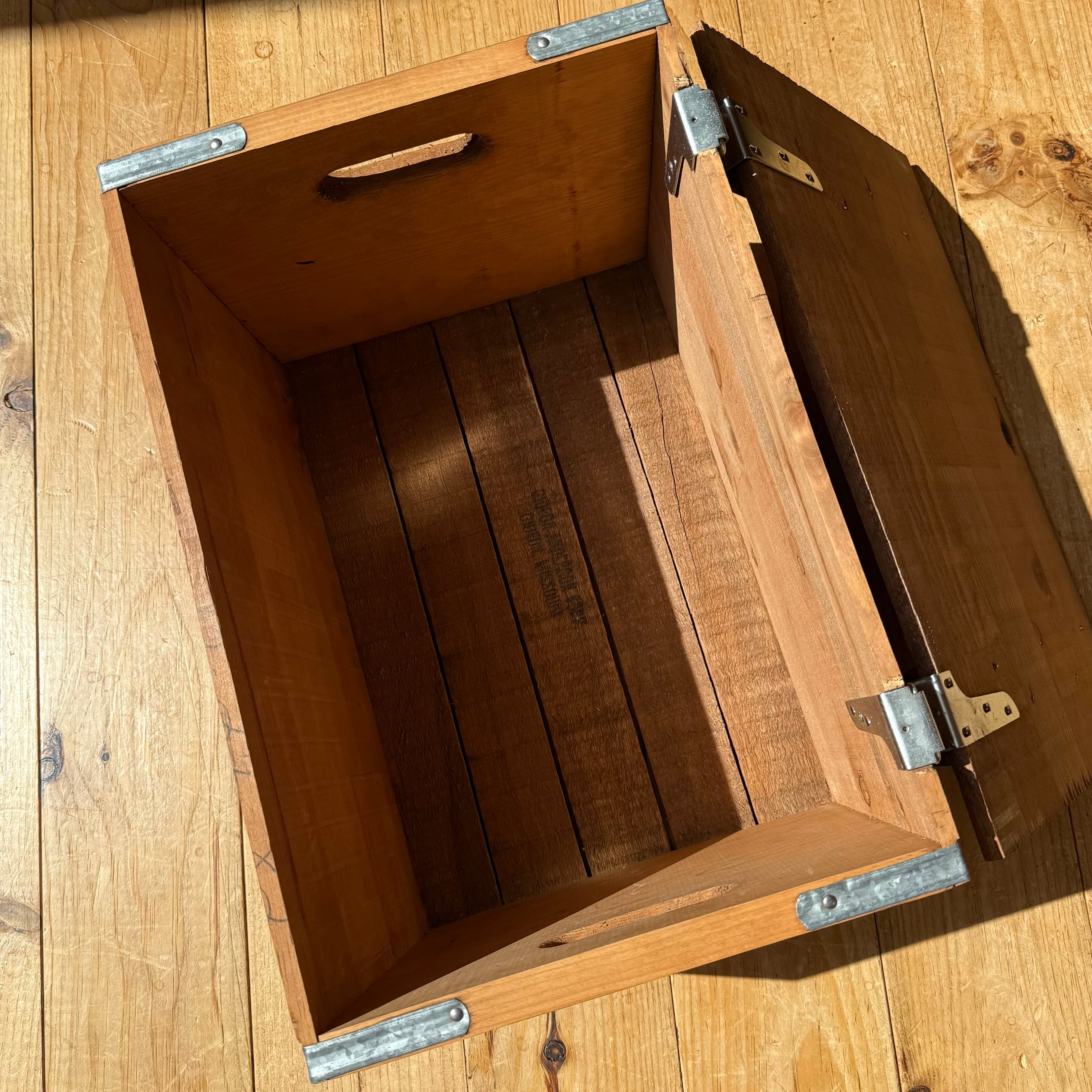 Vintage Pepsi Cola Wood Box 木箱 ペプシコーラ 収納 ディスプレイ