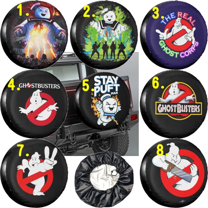 スペアタイヤカバー ゴーストバスターズ Ghostbusters 14インチ 15