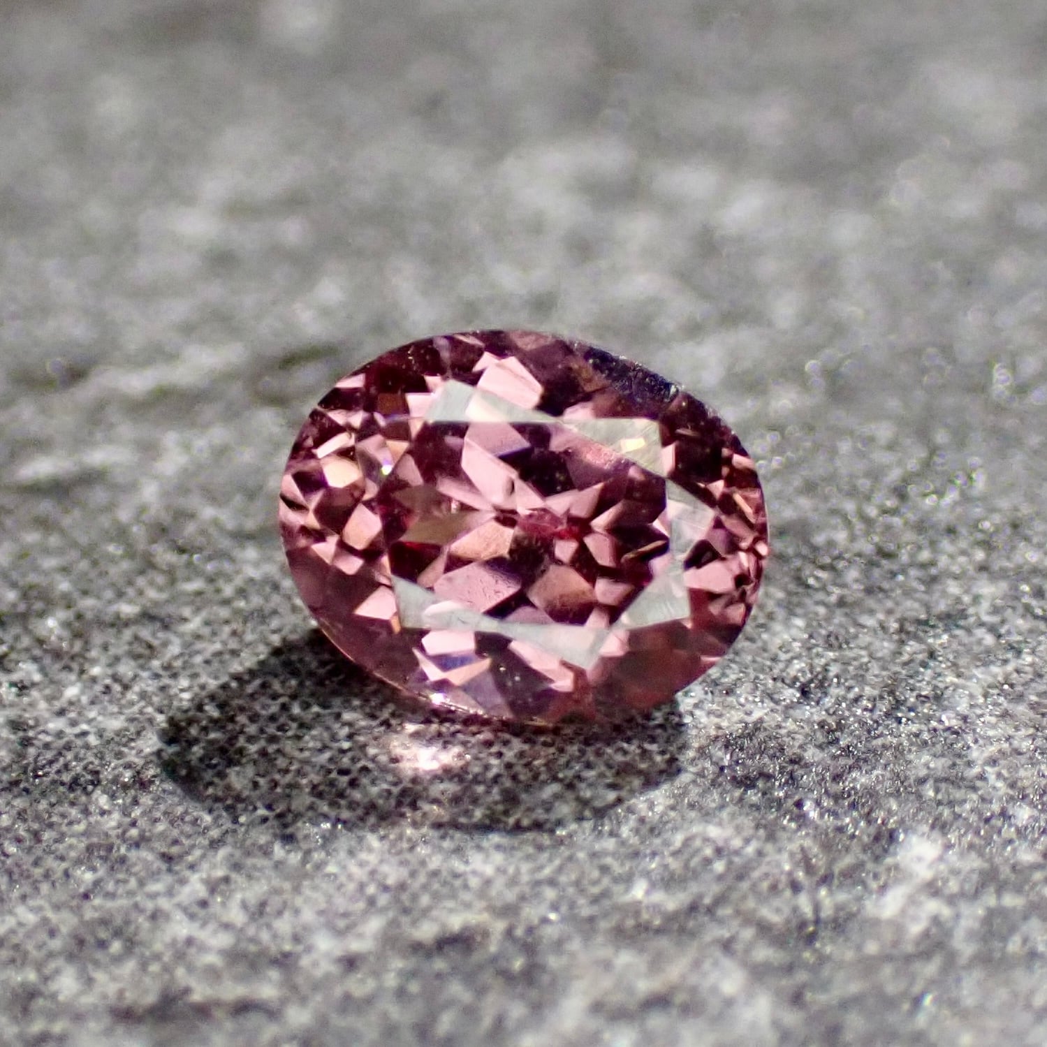 Red/Pink Zircon 4.8×3.9mm 0.56ct Cambodia | One Loose