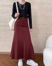 Simple round neck T-shirt T20204
