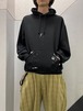 90's "russell athletic" black hoodie