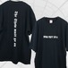 Show must go on 5.6オンス Tシャツ 半袖 黒白