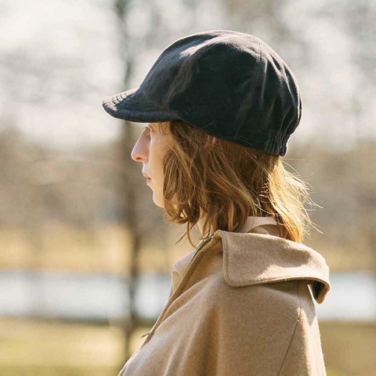 chisaki(チサキ) abby ベロア キャップ