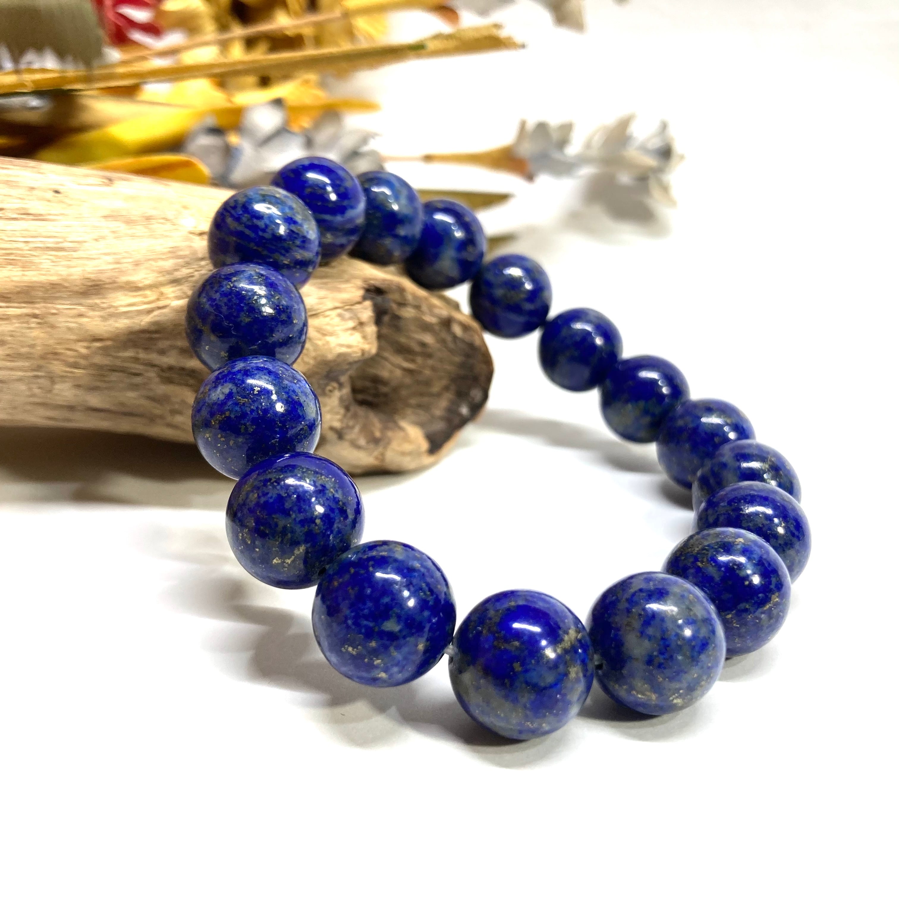 ラピスラズリ パワーストーン ブレスレット 12mm 天然石ブレス