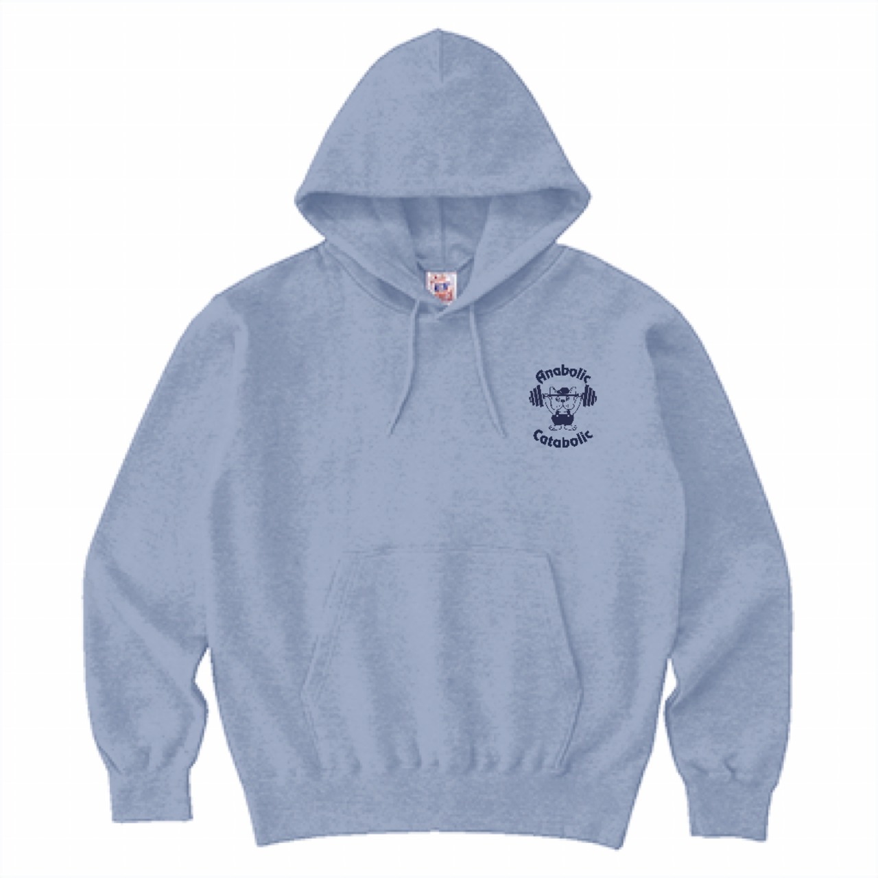 フーディー #2"ブル"【アシッドブルー】《S-3XL》