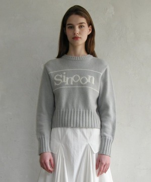 [SINOON] SINOON PULLOVER KNIT (LIGHT BLUE)