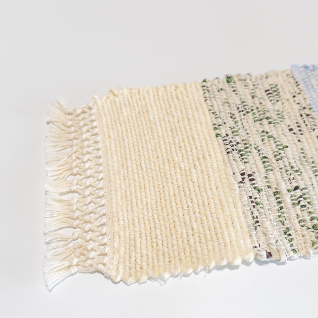 裂き織り半巾帯(No.10) | おちこちや京木棉