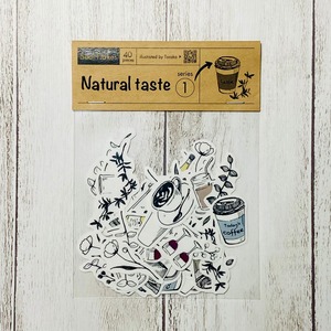 フレークシール “Natural taste”