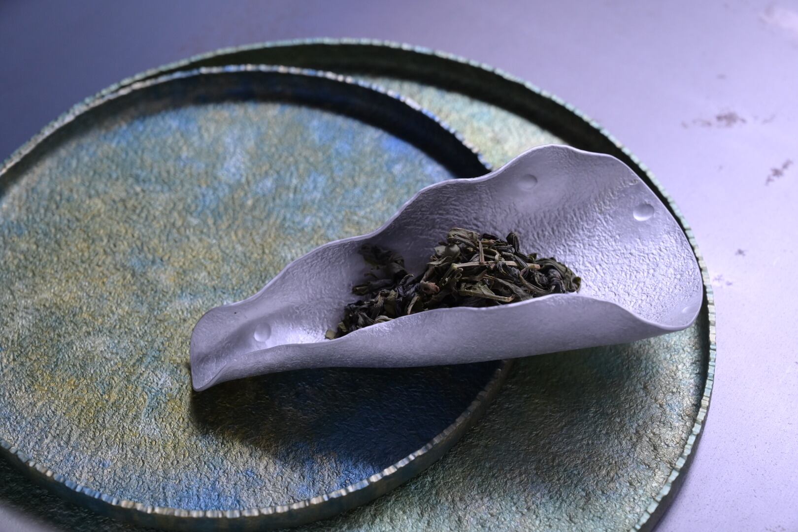 牧野広大 軽銀霞紋茶則 | 鎌倉倶楽部 茶寮