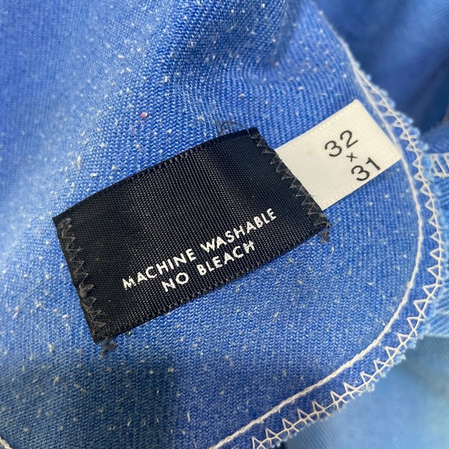 70s ディッキーズ　フレアデニム　タロンジップ　ブリーチ　W32 L31