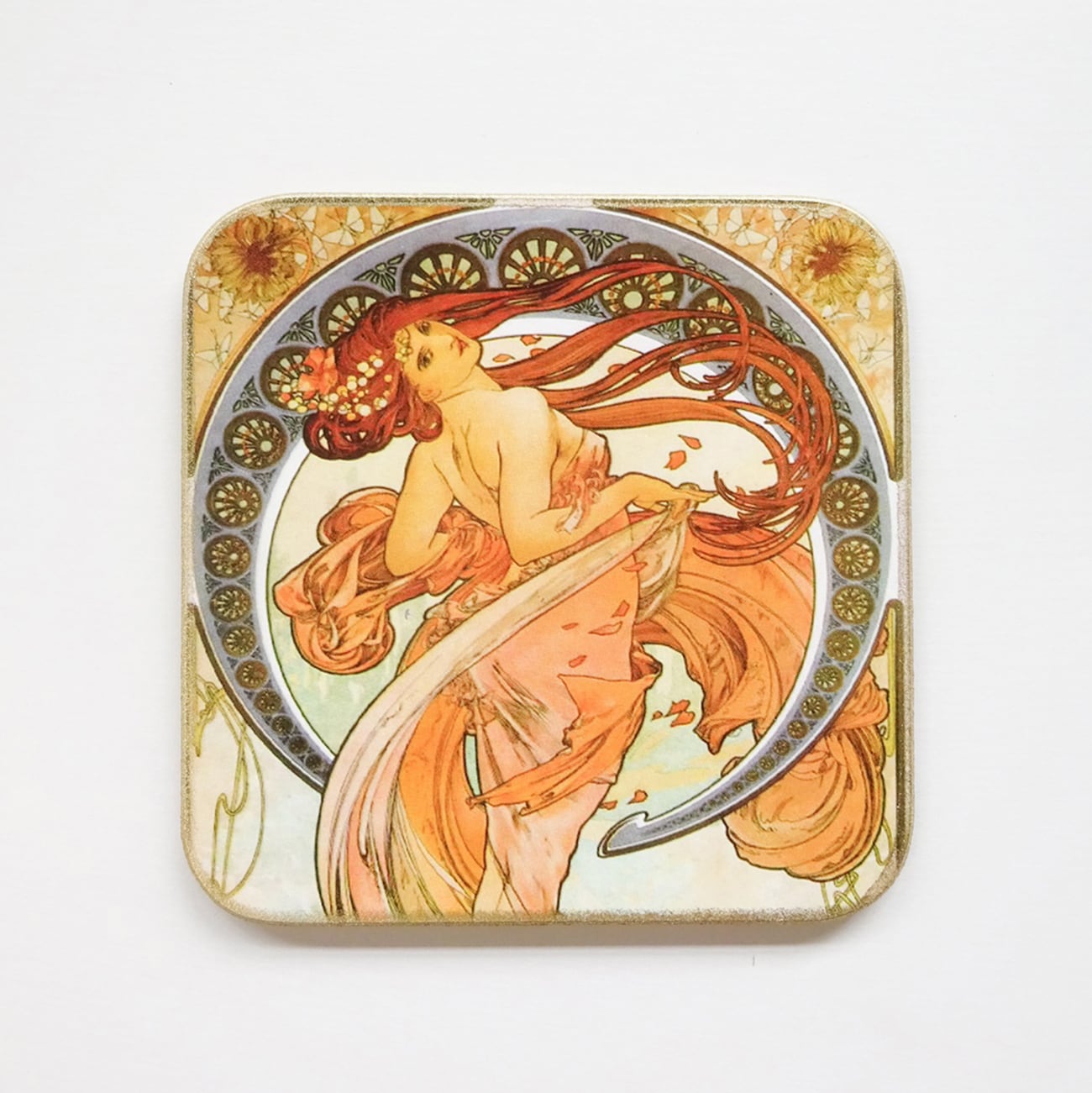 コースター ミュシャ Alfons Mucha [Luka Basic] 複製画 C-2216