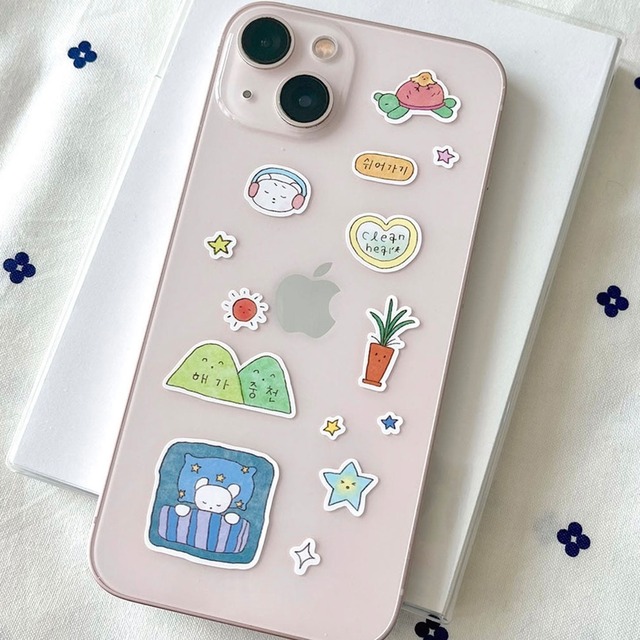 greenyeveryday 〔sticker -On weekends, as much as you want-〕