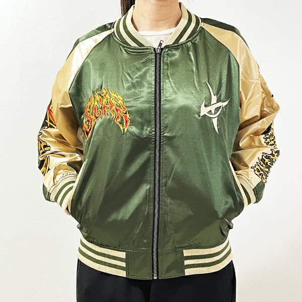 ディズニー ヴィランズ フェアレスキング スカジャン (L) ブルゾン