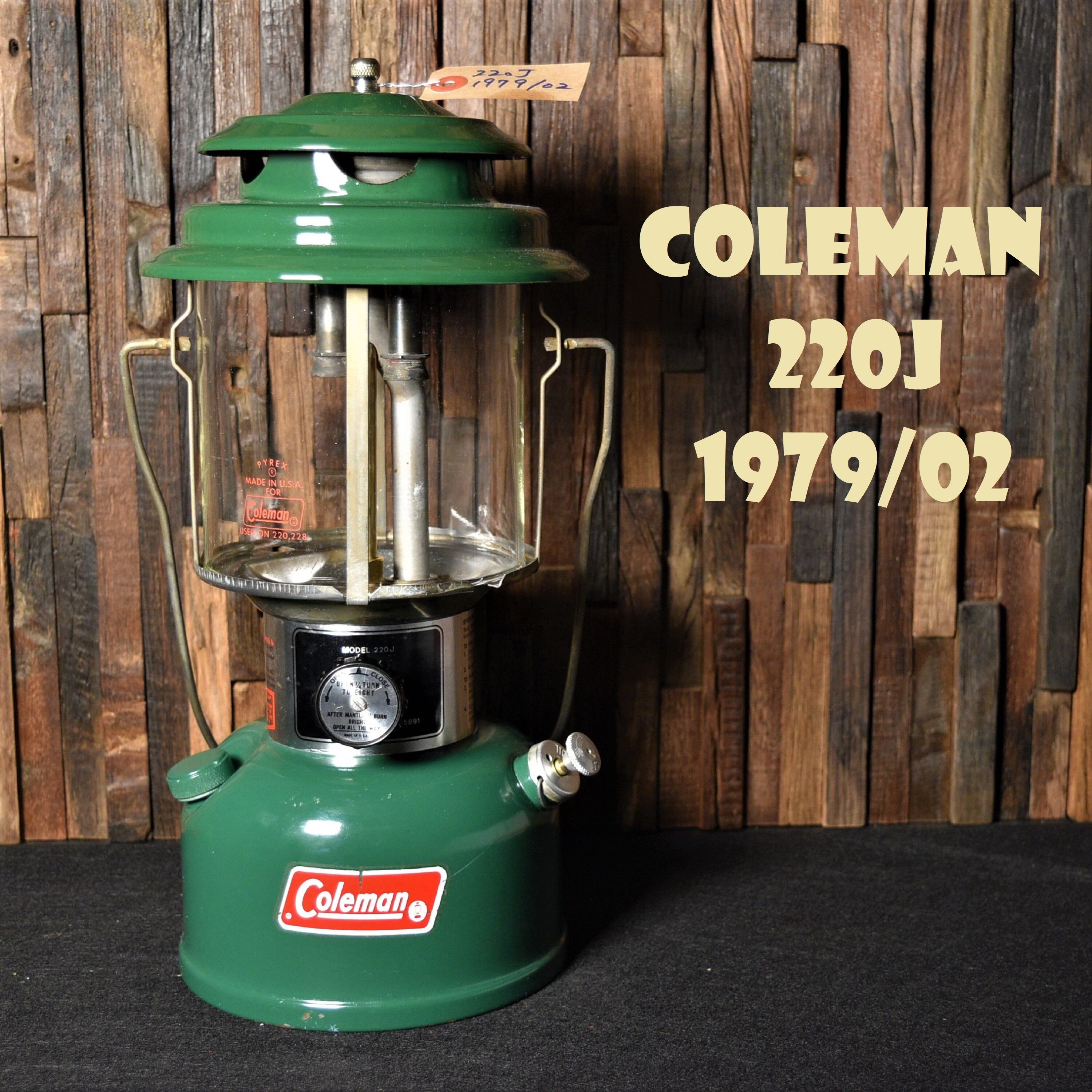 Coleman 220K ツーマントルランタン　1979年製