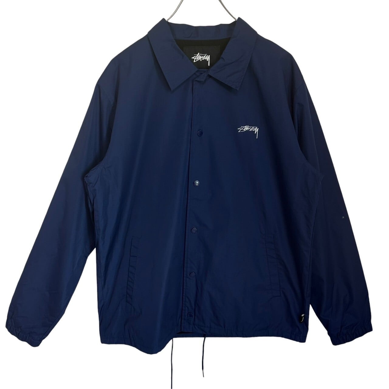 stussy ステューシー コーチジャケット バックロゴ プリント stussy ステューシー コーチジャケット バックロゴ プリント