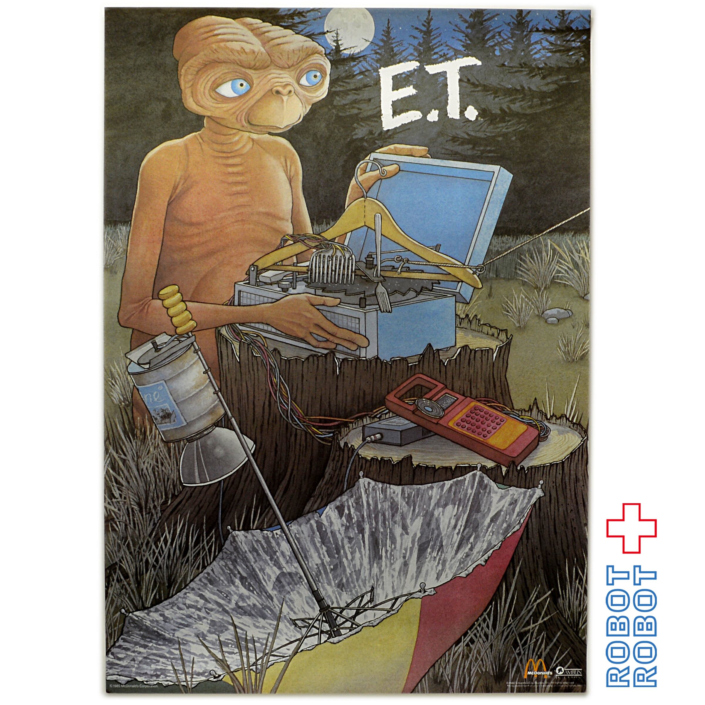 E.T. マクドナルド ポスター 1985 通信 | ROBOTROBOT