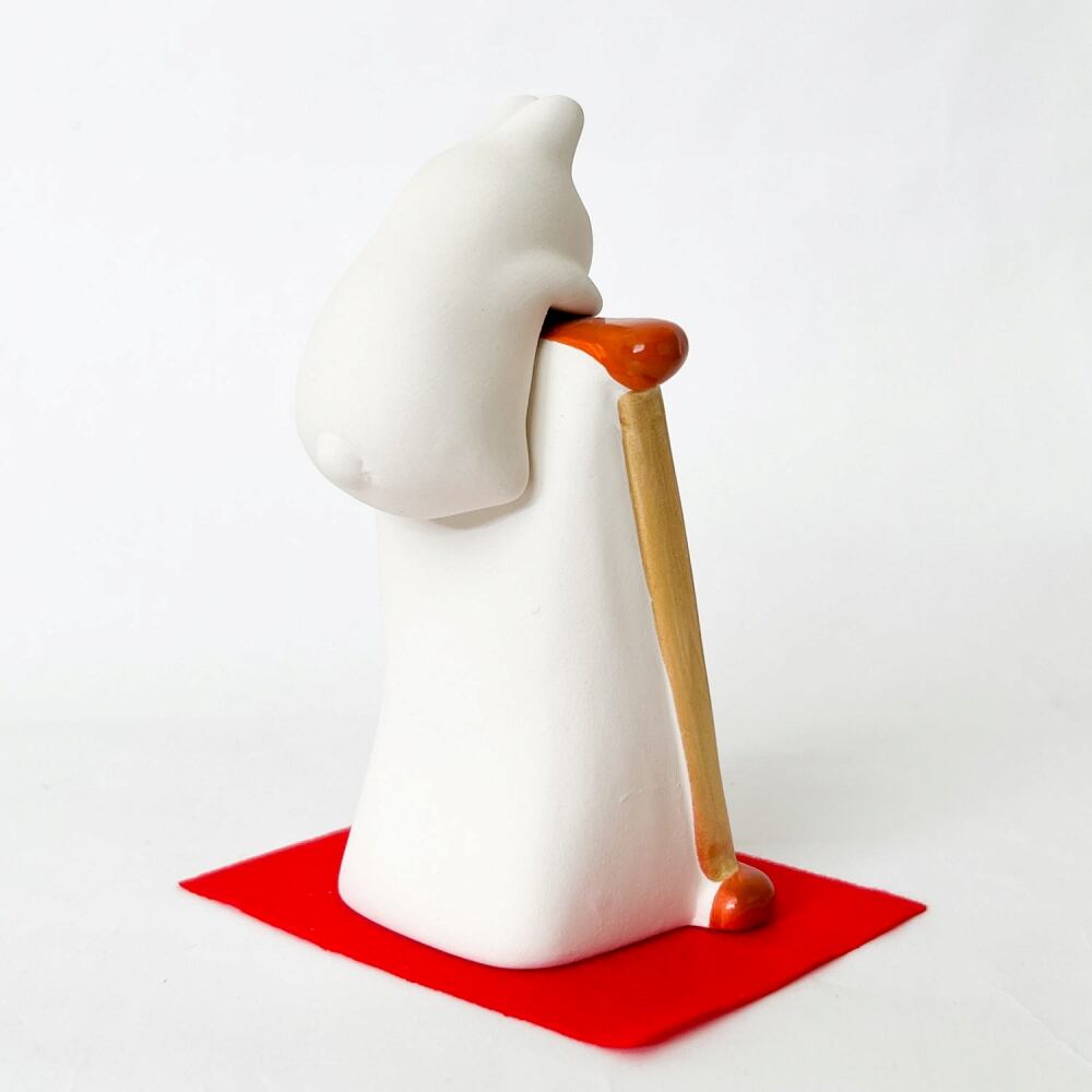 上からひょっこりうさぎ 置物 和雑貨 雑貨 猫 猫グッズ 新品 和物 飾り