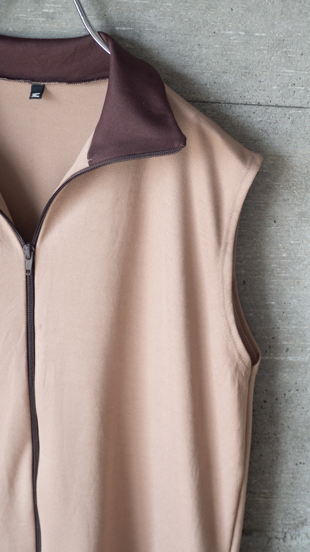 unknown used Polyester jersey zip vest