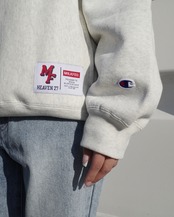 【MILKFED.】MILKFED.ⅹCHAMPION SWEAT TOP【ミルクフェド】