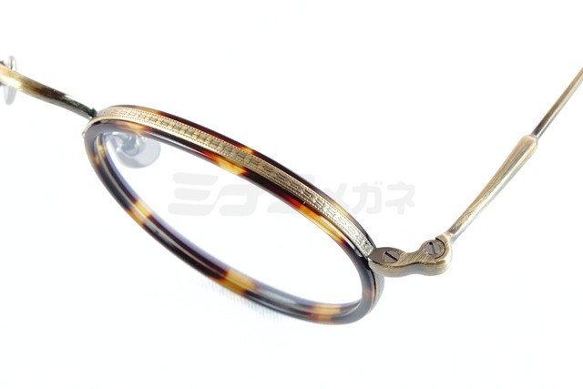 KameManNen メガネ KMN-139 HAV/AG ボストン クラシカル 丸眼鏡 オーバル ラウンド セル巻 カメマンネン 鯖江 日本製 正規品-6枚目