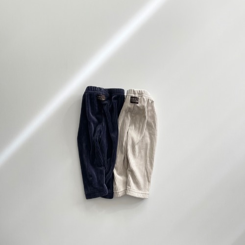 60-82 / lalaland. baby velour mink leggings〔ベビーベロアミンクレギンス〕