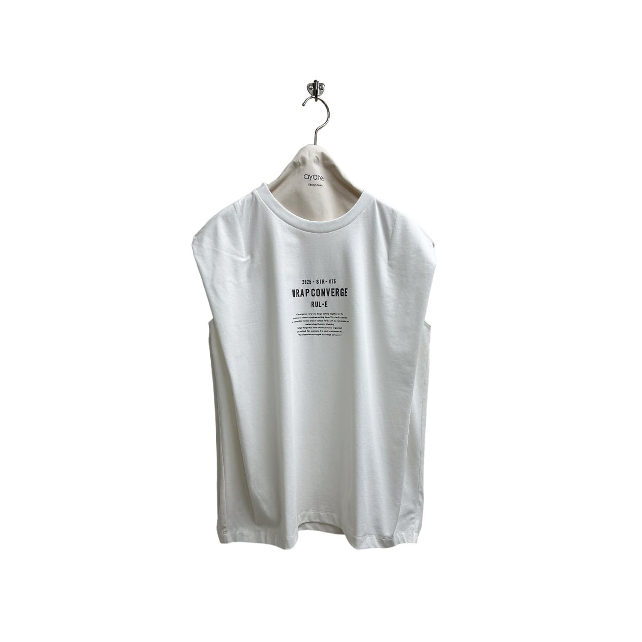 フライスロゴタンクトップ 826520 ayane アヤン 2026年4月末入荷予定 1月展示会