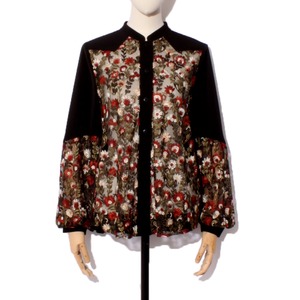 FLOWER EMBROIDRED SHIRT