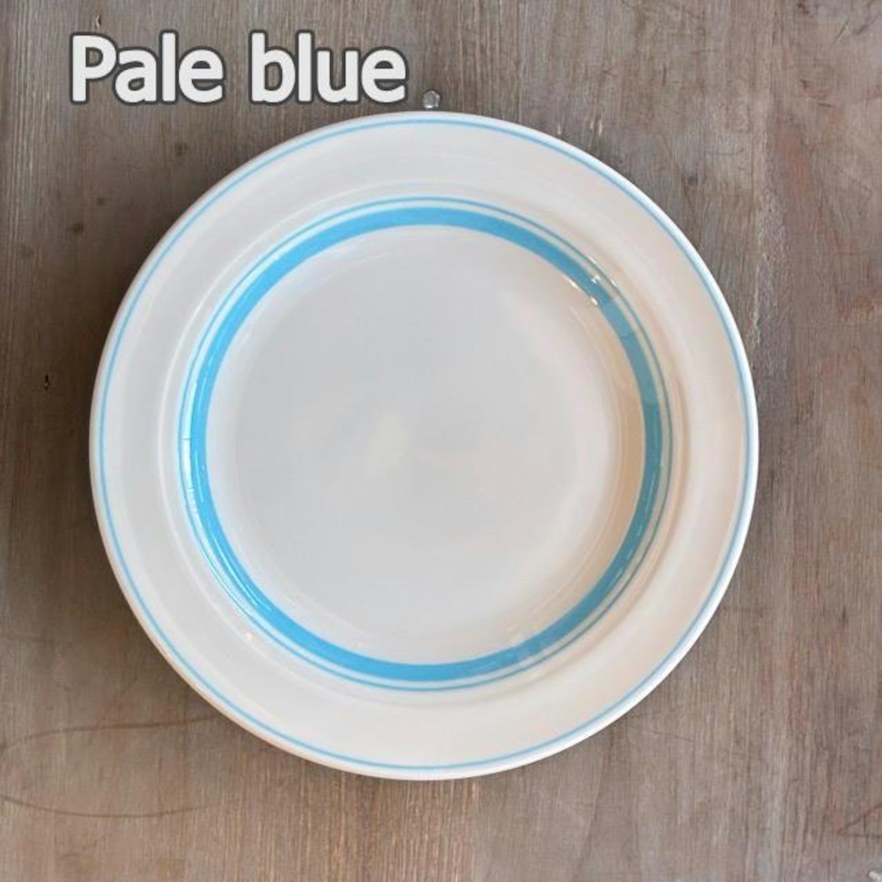 Countryside Cake Plate 17.5cm 4color　カントリーサイドケーキ皿　全4色　イエロー　ブルー　ネイビー　グリーン　小皿　電子レンジ　食洗機　オーブン