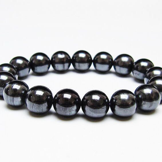 スギライト ブレスレット 12mm ブラックスギライト ブレスレット ブレス 一点物 メール便可 [M便 1/10] 111-47236