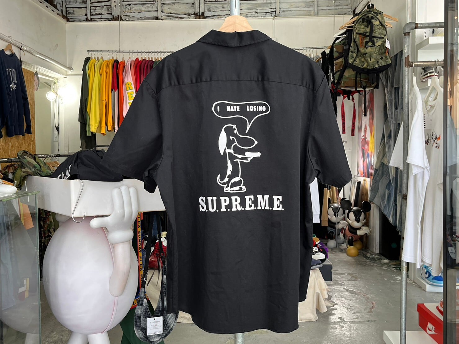 Supreme DOG SS WORK SHIRT BLACK XL 81598 | BRAND