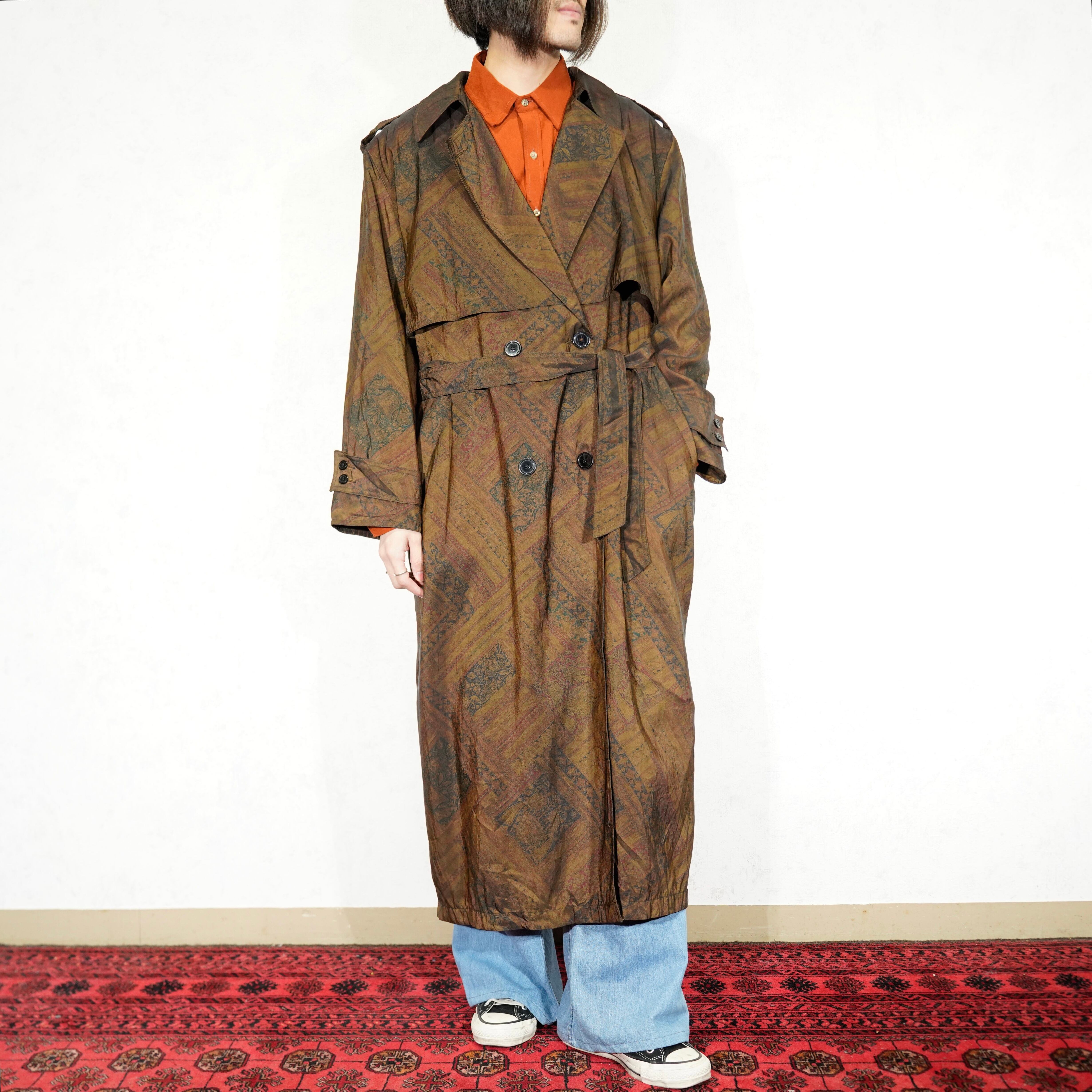 BOTANY500 / トレンチコート/ライナー付き/BEG USA[botany500]トレンチコート ライナー付き アメリカ SPECIAL ITEM