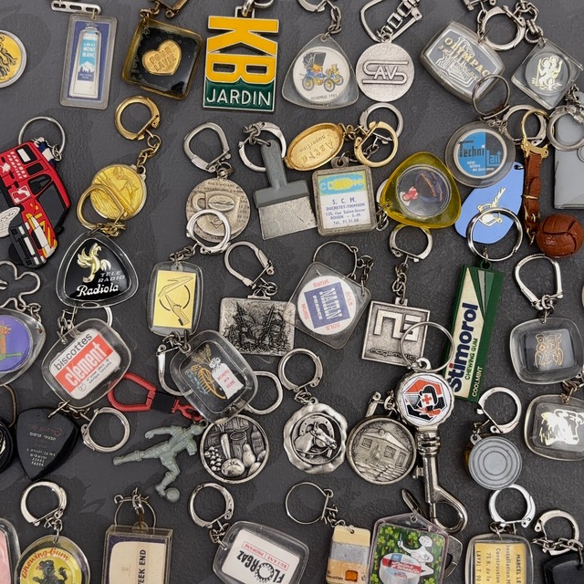 50個  フレンチ キーホルダー フランス 雑貨 ヴィンテージ  2511014-2