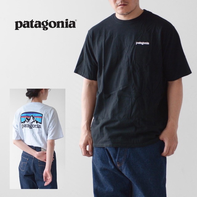 Patagonia [パタゴニア正規代理店] M's Fitz Roy Horizons Responsibili-Tee [38501-23] メンズ・フィッツロイ・ホライゾンズ・レスポンシビリティー・半袖シャツ・キャンプ・アウトドア・MEN'S / LADY'S [2023SS]