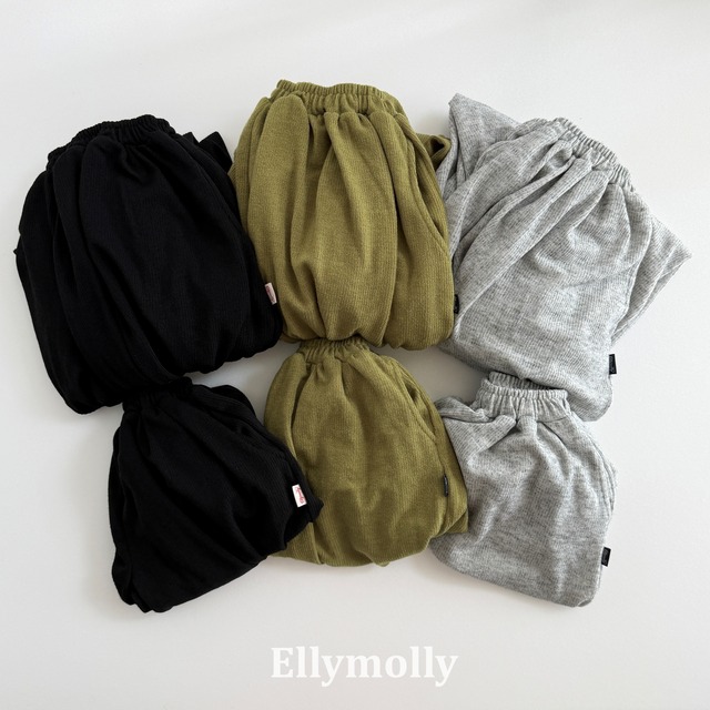 【取寄】elly molly｜vicky balloon pants (mom)｜ビキバルーンパンツ（ママ）｜FREE｜mom｜26 autumn