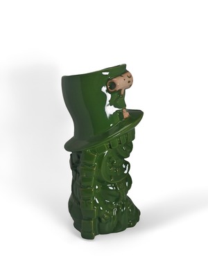 ヴィンテージ雑貨 Tiki Farm Unkle Kranky マグカップ（グリーン）