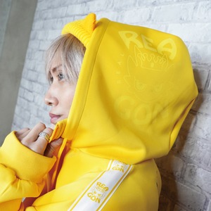 ジャージトップ　イエロー