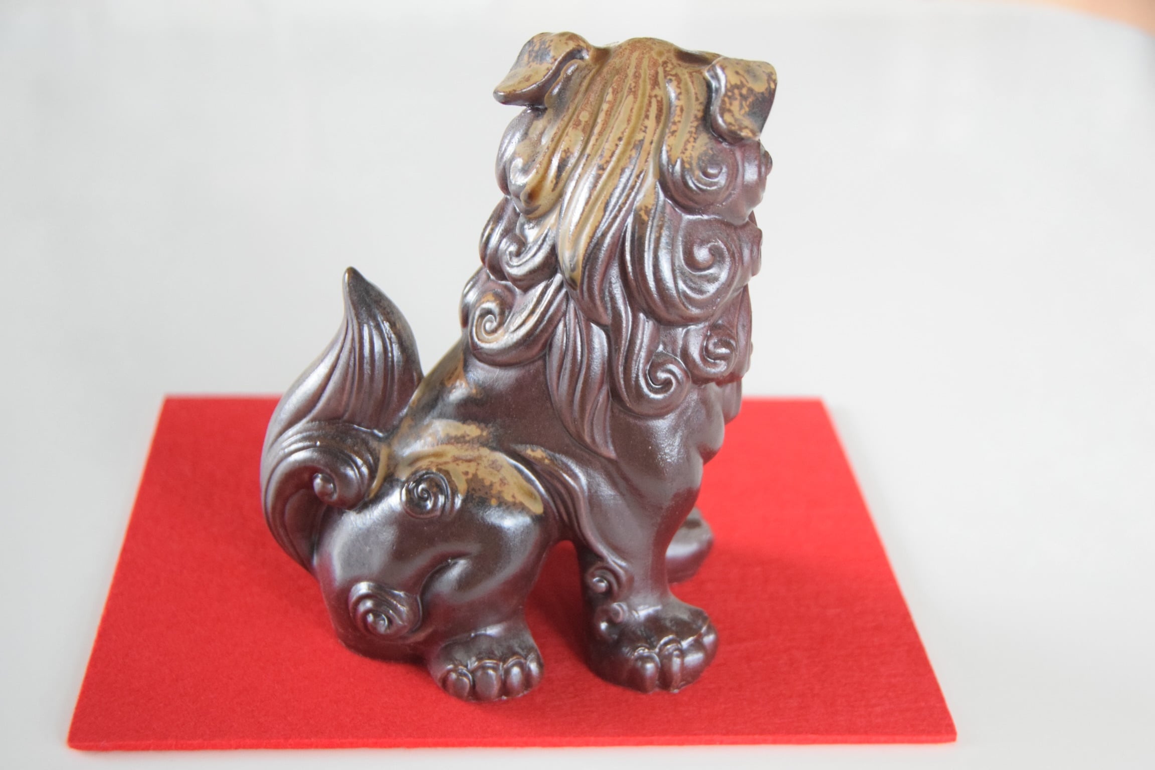 陶器 狛犬 2体セット 置物 | 岡山陶器工房Sai