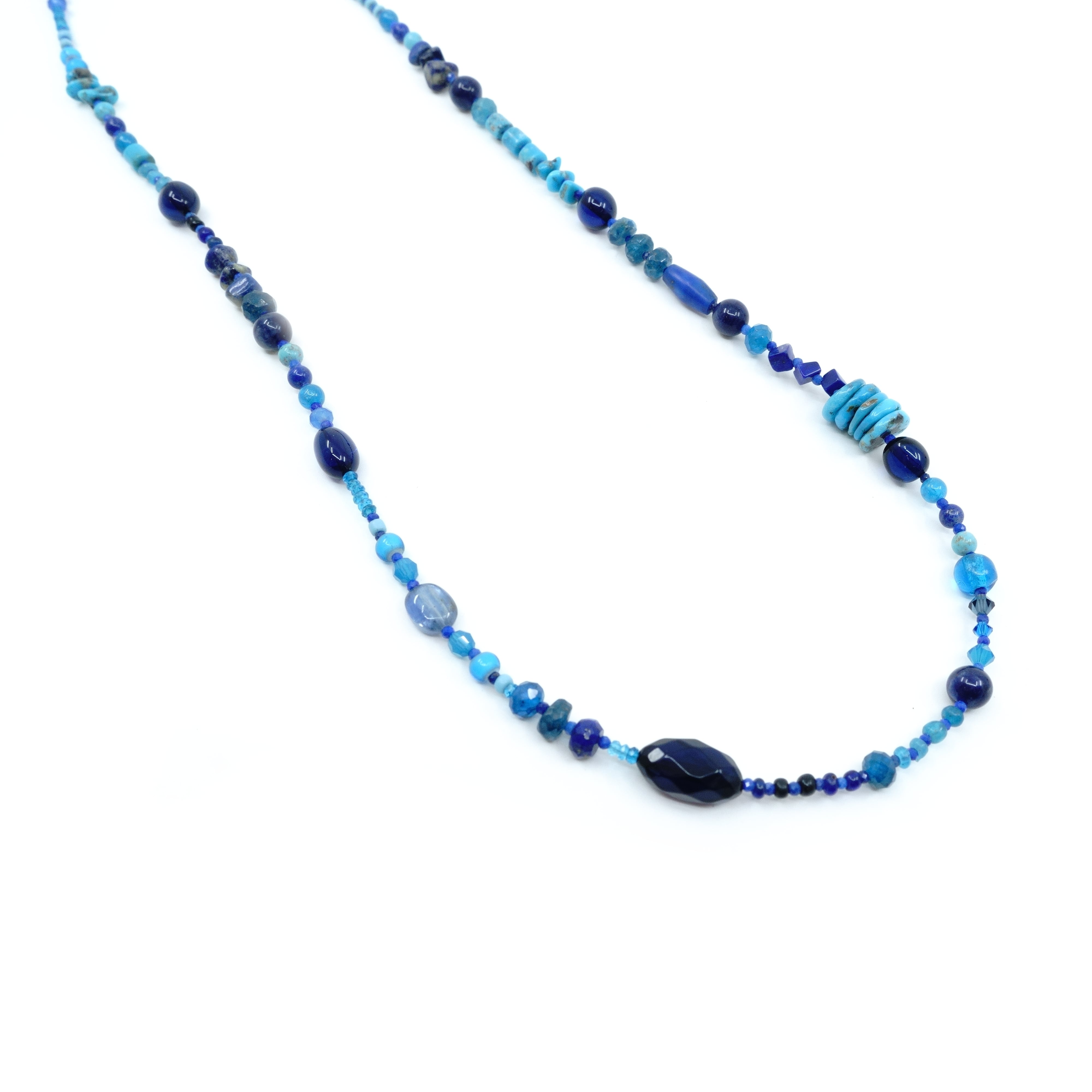 gunda<ガンダ>VEIN NECKLACE/Blue [ヴェイン ネックレス/ブルー