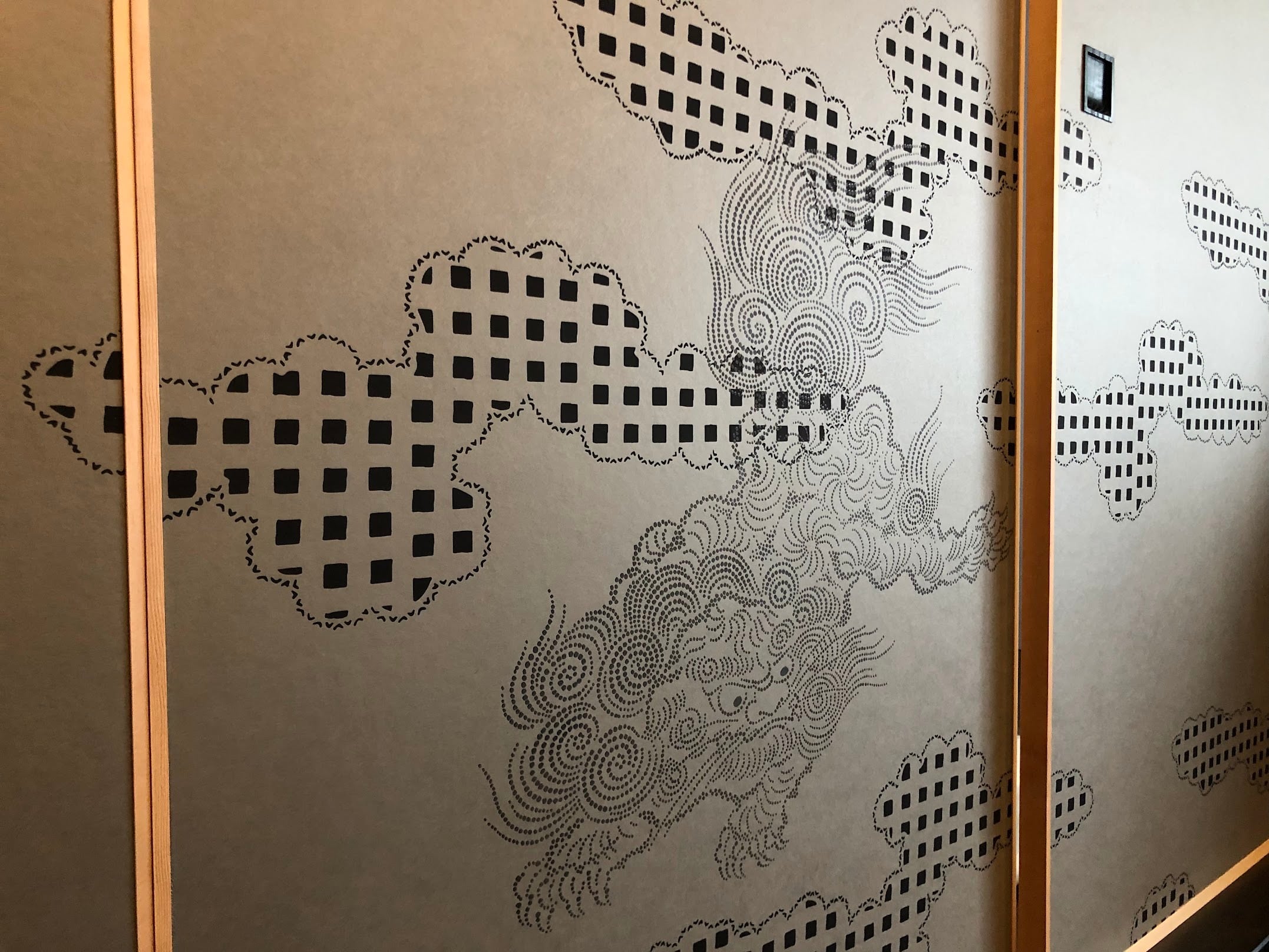 霞に獅子 | MATERIAL DecorInteriorTokyo