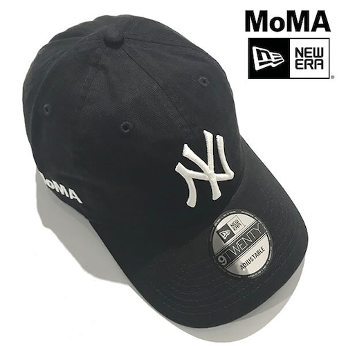 【ニューヨーク MoMA！】MoMA Design NY Yankees　ヤンキース ニューエラ MoMA限定キャップ Black【moma001-blk】