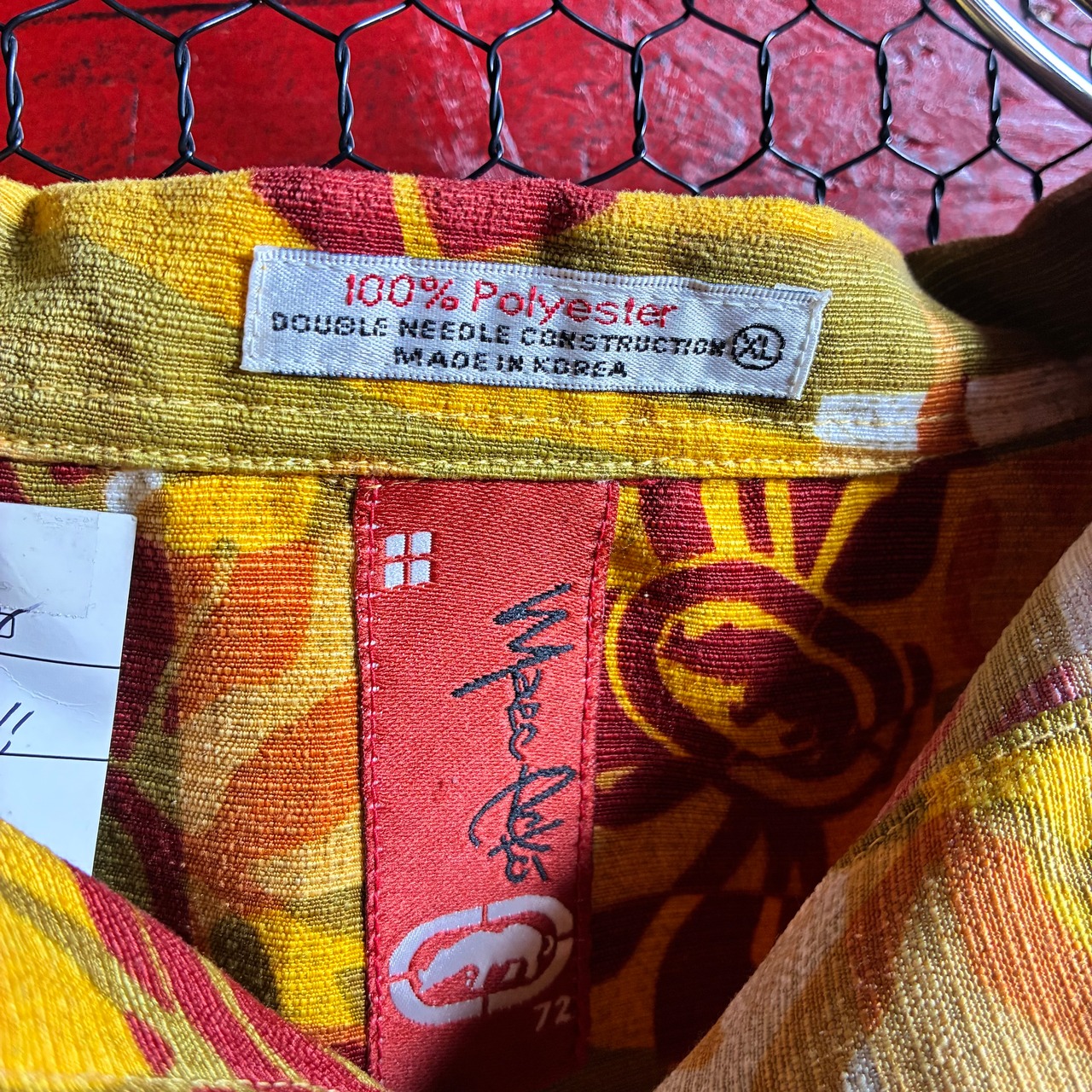 ECKO UNLTD オープンカラーシャツ 柄シャツ エコー