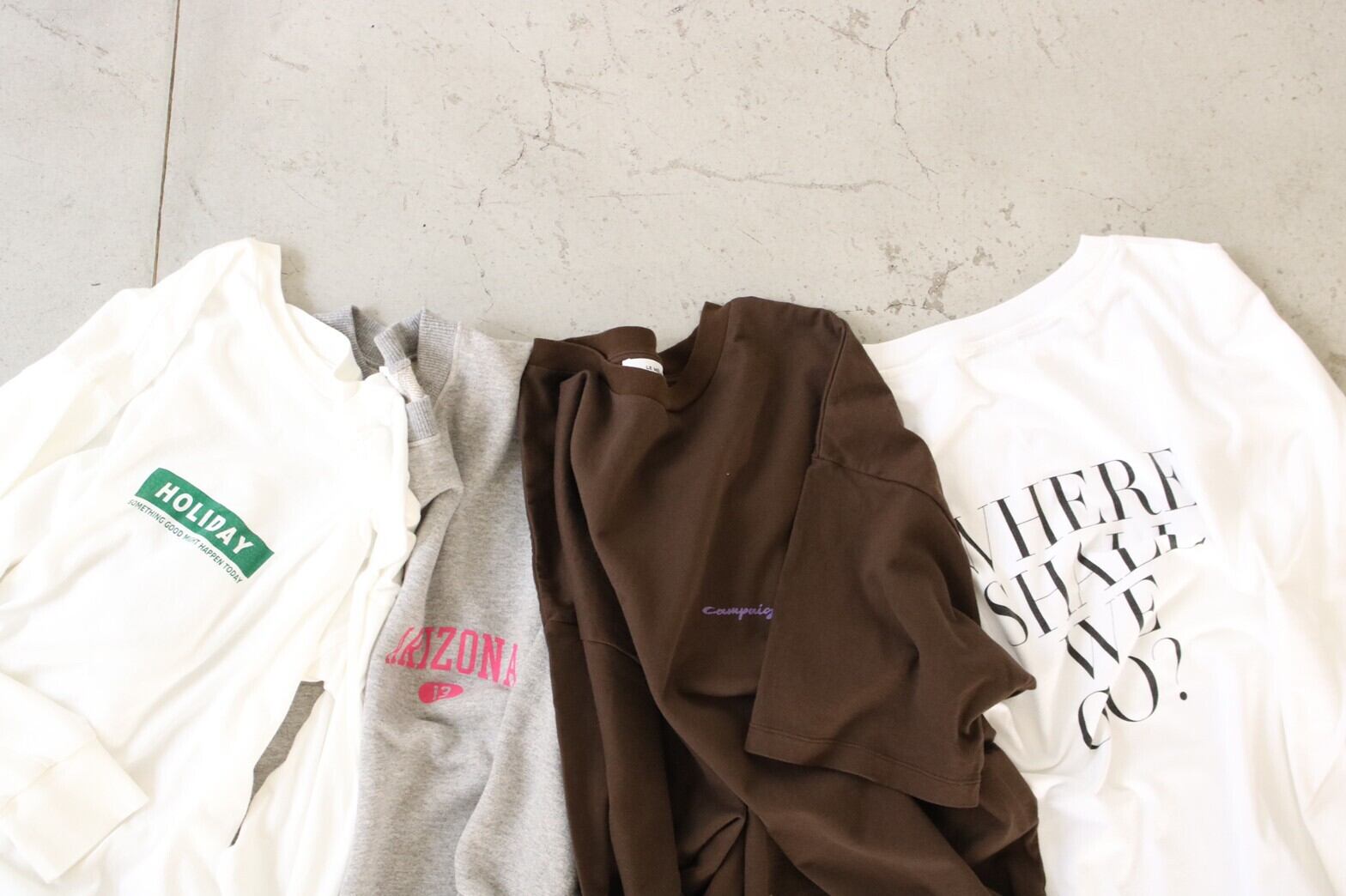 【LEMELANGE】HOLIDAYロゴTee
