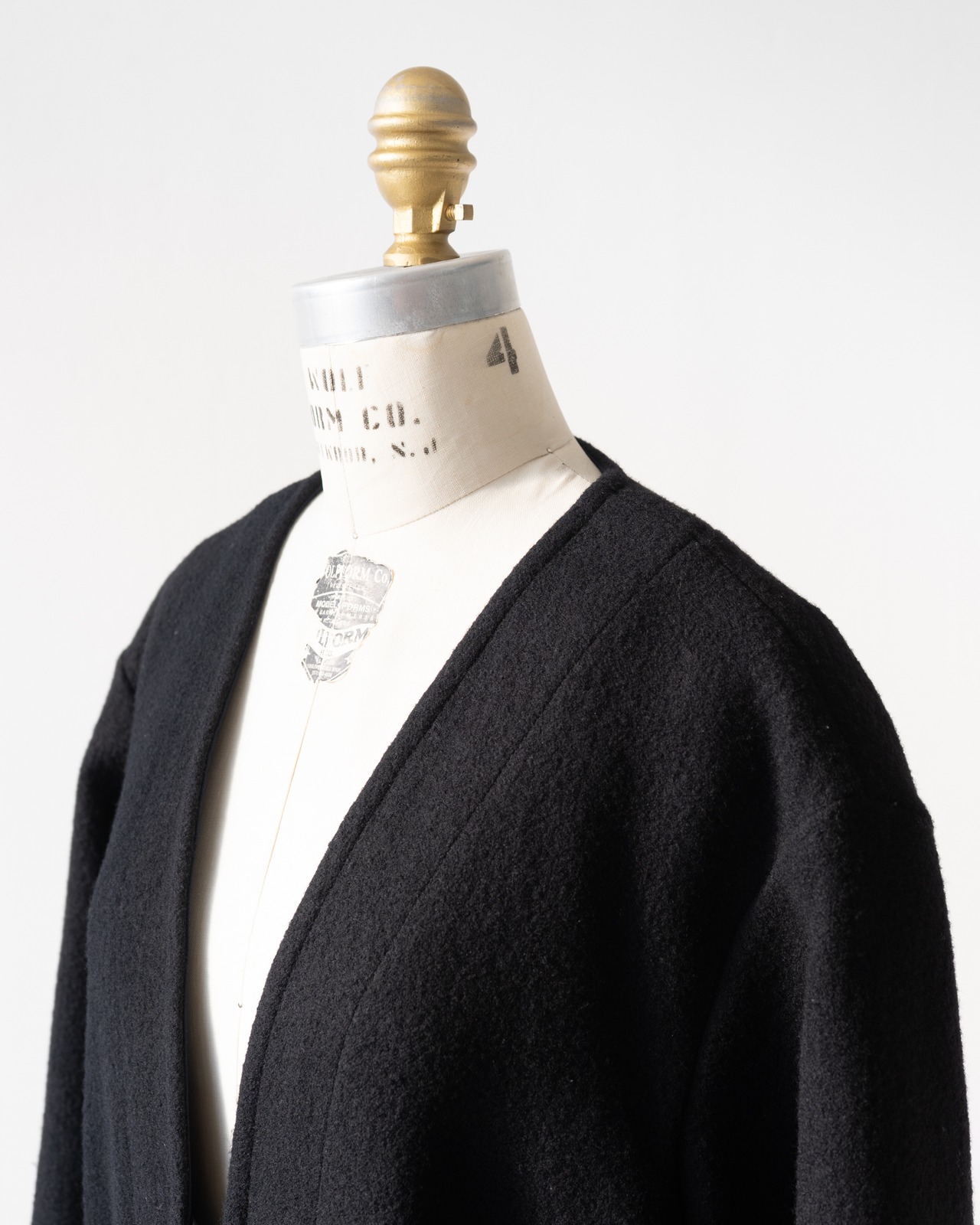〈CÉLINE by phoebe philo〉Collarless coat