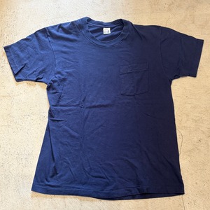 1990s FRUIT OF THE LOOM T-SHIRT NAVY