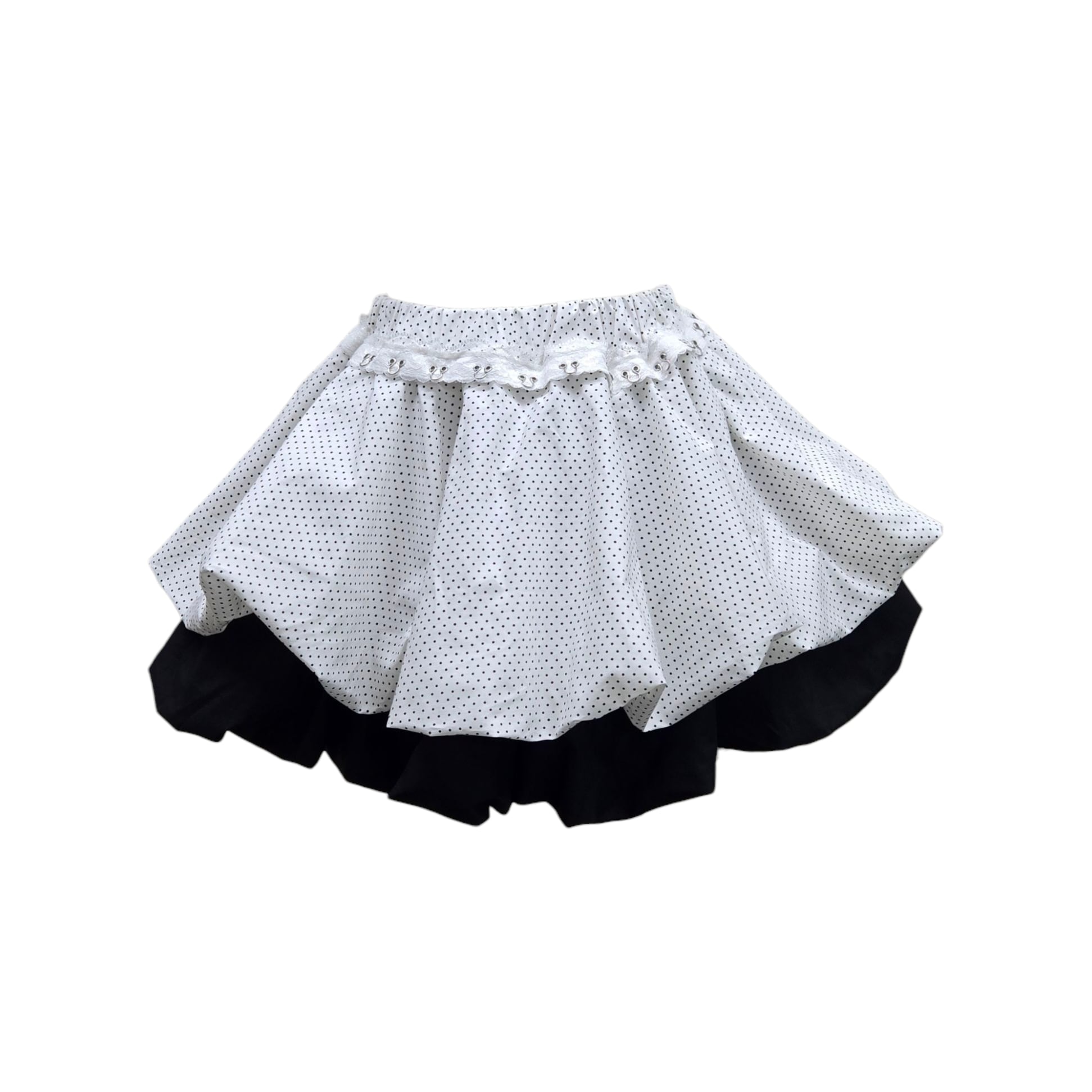 上下セット☆リルリリー サテンリボンプリーツミニスカート トップス