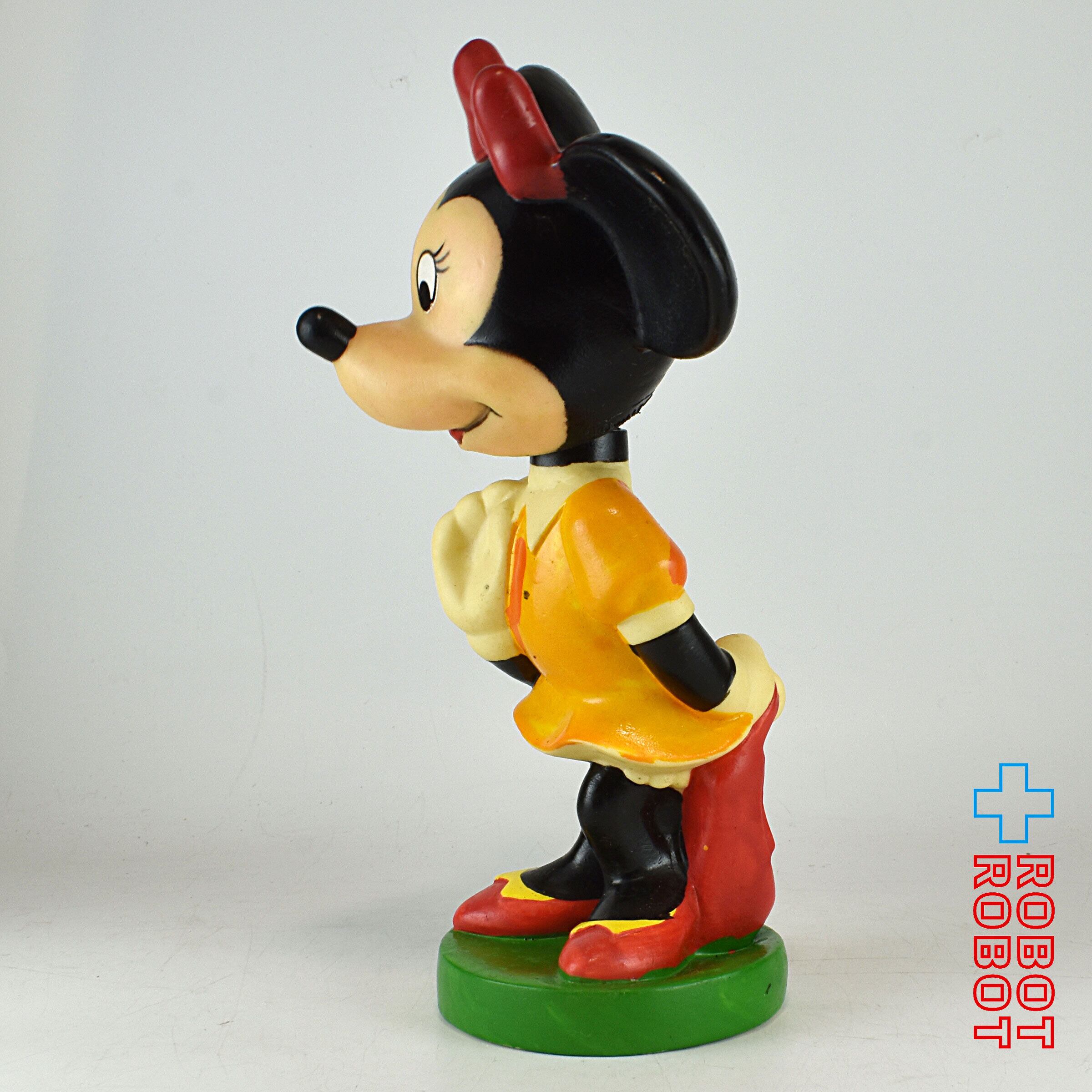 ディズニー ミニーマウス ボビングヘッド フィギュア メイドイン香港