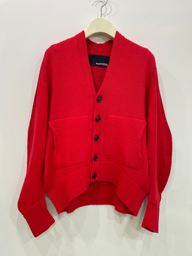 Powder snow cotton 2WAY knit pullover