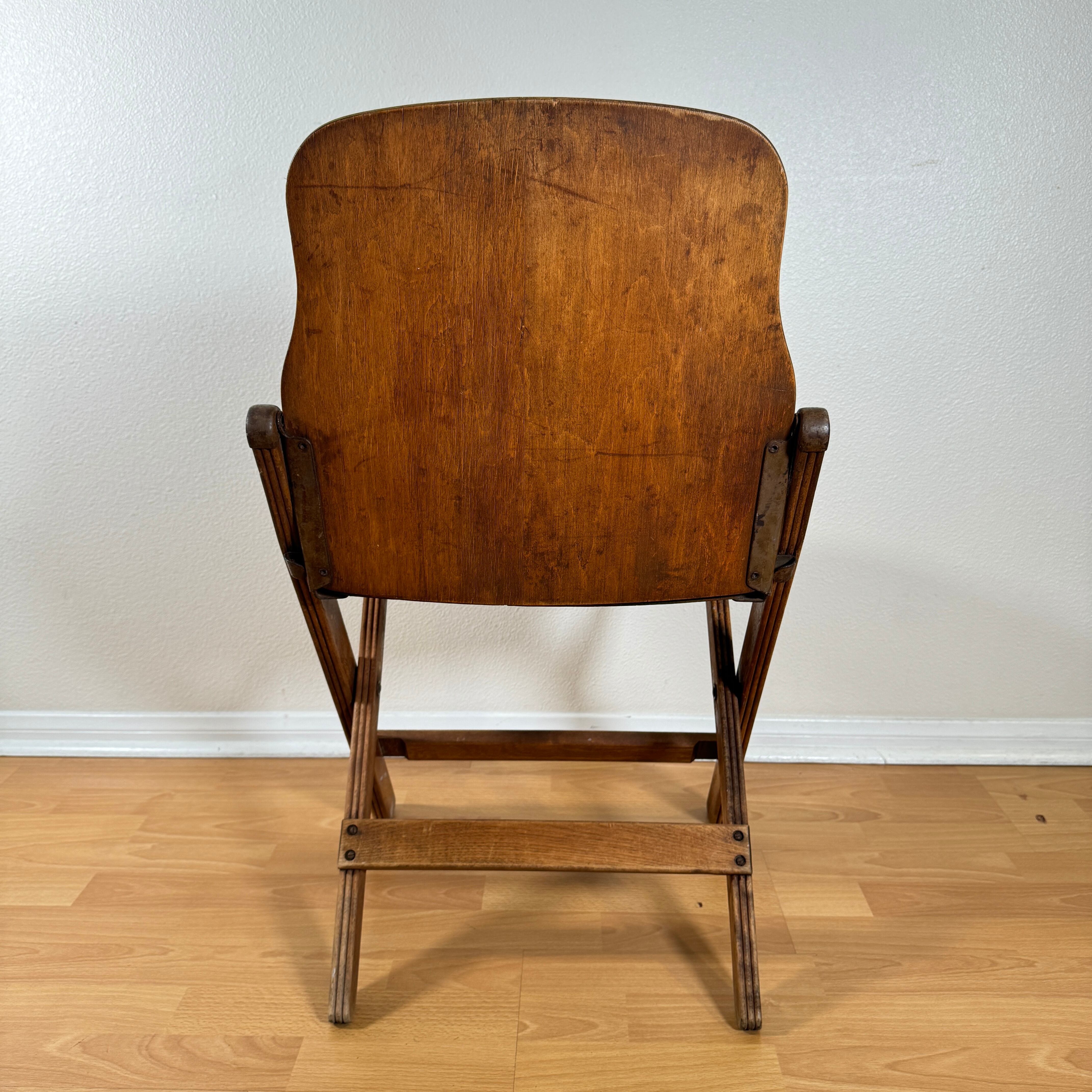 1323 アメリカ ビンテージ 木製 フォールディング チェア | VINTAGE RUSH